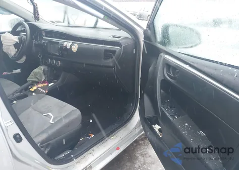 2016 Toyota Corolla L z USA, uszkodzony, nr VIN 2T1BURHEXGC509126